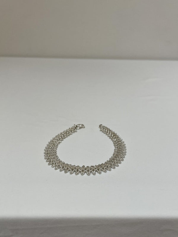 HILL TRIBE JEWELRY / FILIGREE BRACELET / SILVER