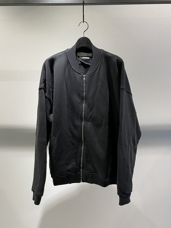 STAY HUMAN ON EARTH / BOMBER JACKET / BLACK