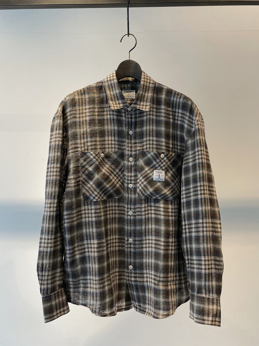 ROY ROGER'S / WORK SHIRT / CHECK
