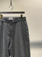 BASK IN THE SUN / 1 TUCK TAPARED  PANTS / STRIPE