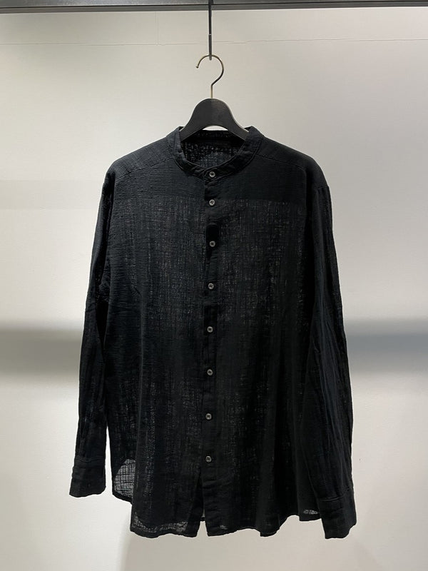 LA HAINE INSIDE US / BAND COLLAR SHIRT / BLACK
