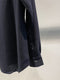 RAINMAKER / MELANGE TWILL WESTERN SHIRT / NAVY