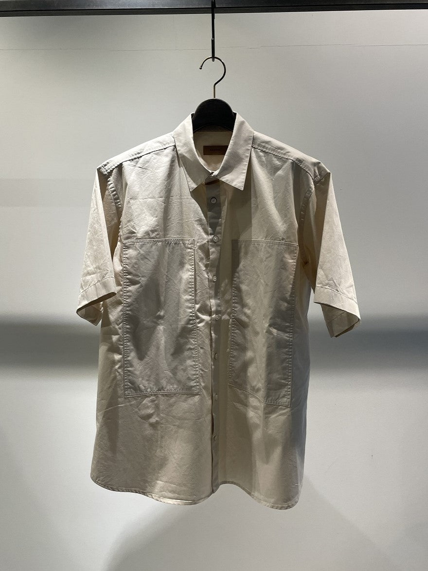RUE DE TOKYO / WORK SHIRT SHORT SLEEVE / NATURAL