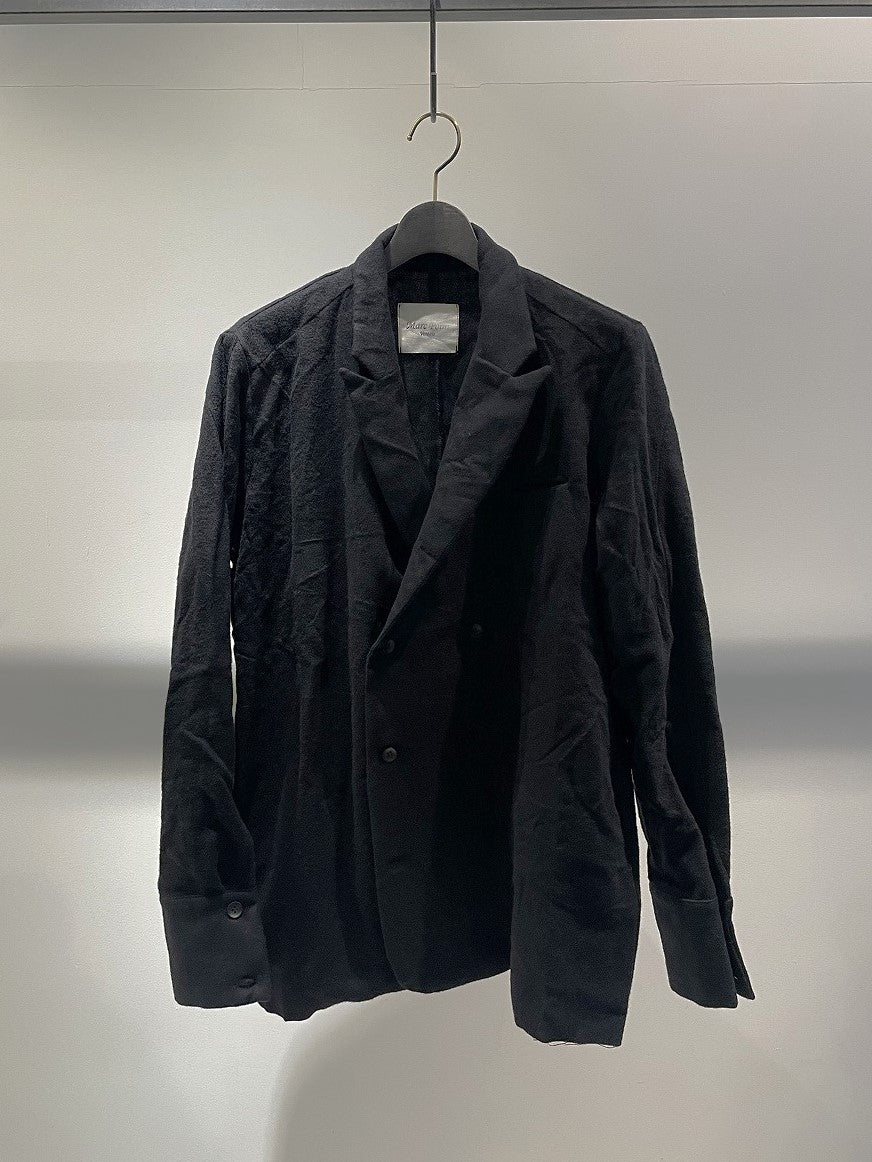MARC POINT  / DOUBLE BREASTED JACKET / BLACK