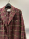 MARC POINT  / UNCONSTRUCTED JACKET / CHECK