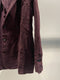 MARC POINT  / DOUBLE BREASTED JACKET / BORDEAUX