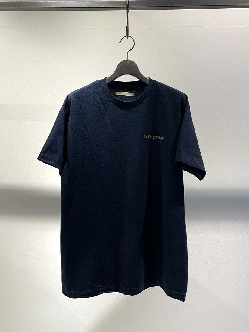 MAISON MILL / LOGO T-SHIRT / NAVY – Inefficient