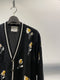 MARC POINT  / EMBROIDERY CARDIGAN / BLACK