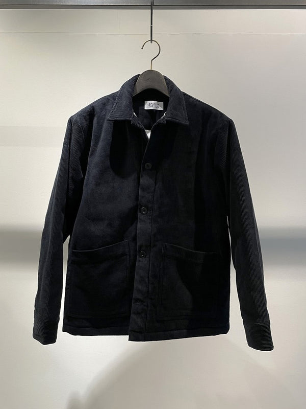BASK IN THE SUN / CORDUROY JACKET PADDED / BLACK