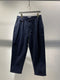 BASK IN THE SUN / 2 TUCK TAPARED PANTS / NAVY