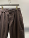 BASK IN THE SUN / 2 TUCK TAPARED PANTS / CHOCOLATE