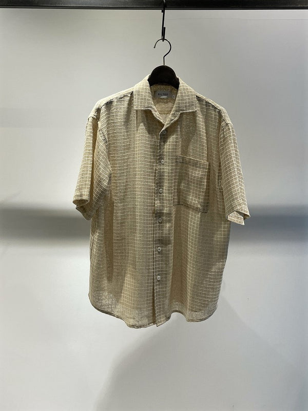 SILTED / HARMONY SHIRT SHORT SLEEVE / NATURAL