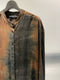 LA HAINE INSIDE US / BAND COLLAR SHIRT / BLACKISH-RUST