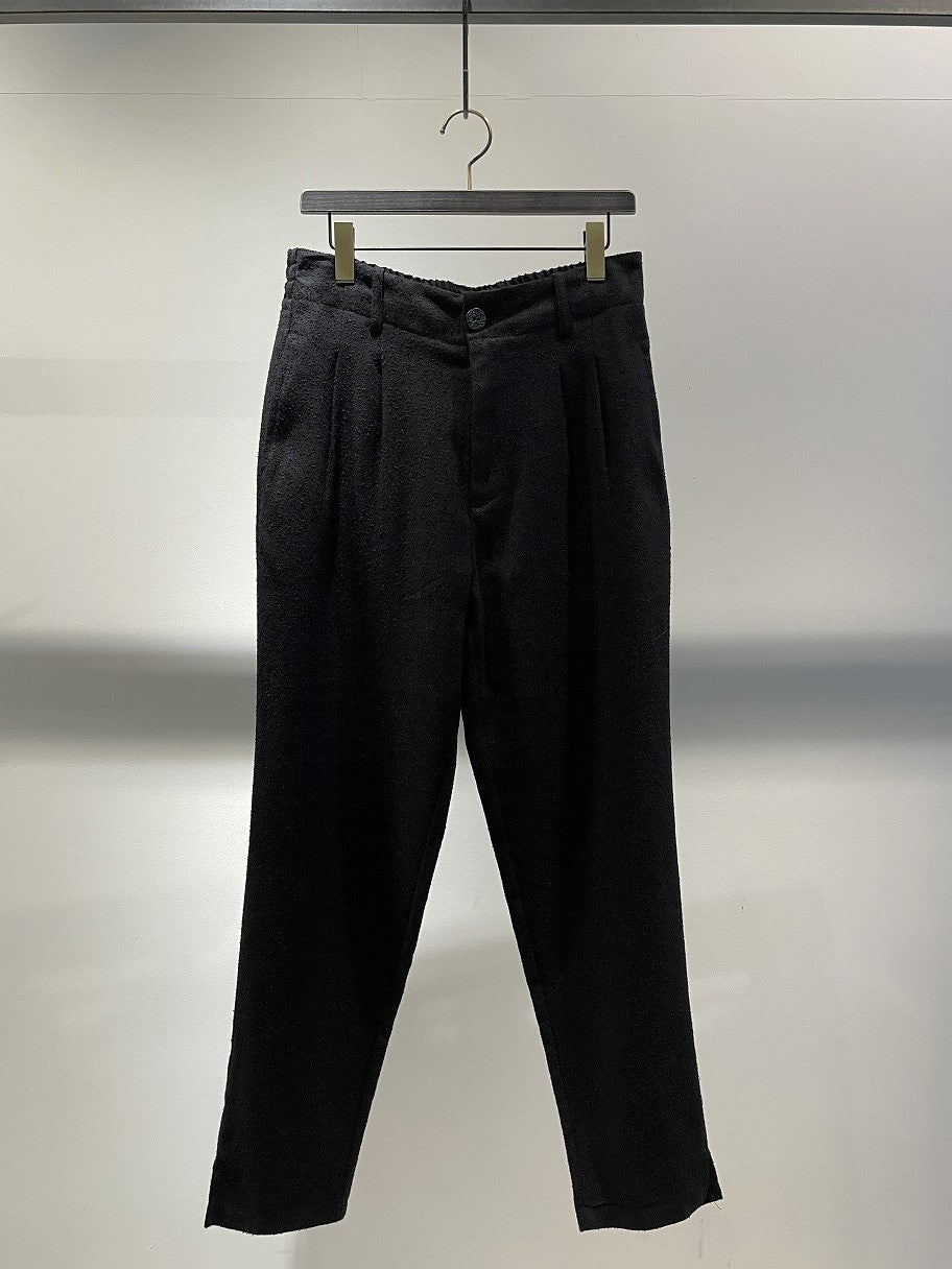 LA HAINE INSIDE US / TAPERED EASY TROUSER / BOUCLE