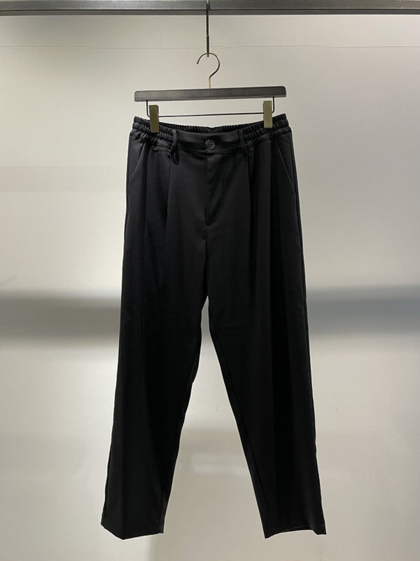LA HAINE INSIDE US / TAPERED EASY TROUSER / BLACK