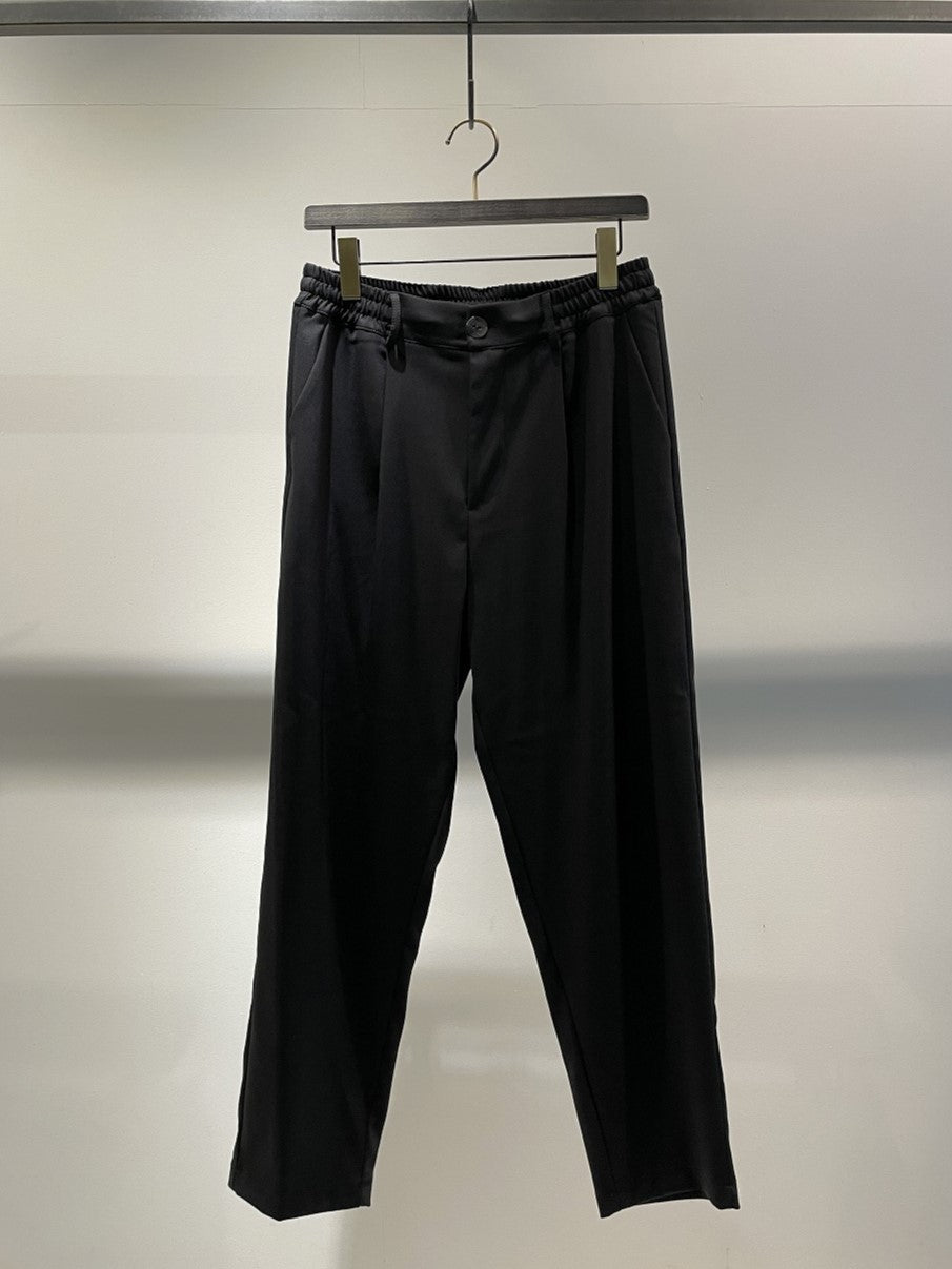 LA HAINE INSIDE US / TAPERED EASY TROUSER / BLACK