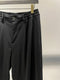 LA HAINE INSIDE US / TAPERED EASY TROUSER / BLACK