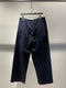 RUE DE TOKYO / WIDE TAPERED EASY PANTS POPLIN / NAVY