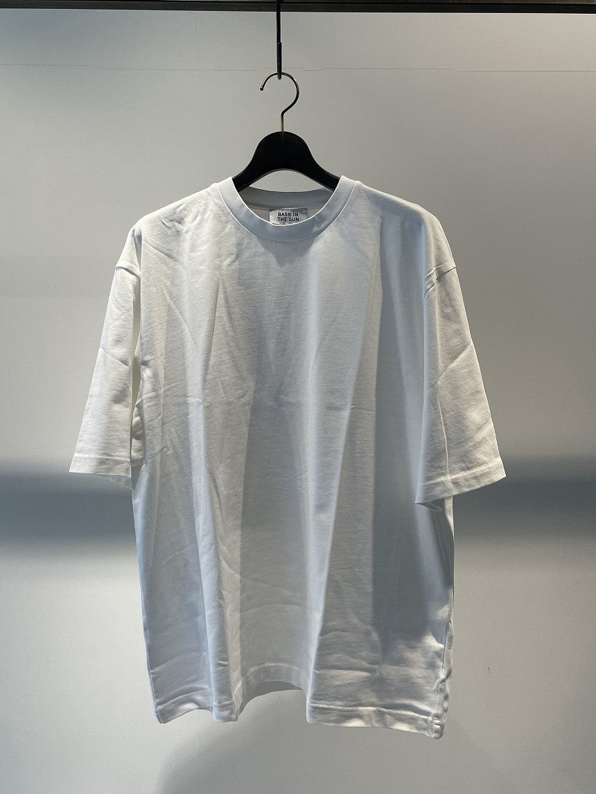 BASK IN THE SUN / T-SHIRT FLUIDITY / WHITE