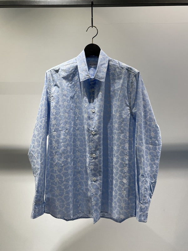 SILTED /  MARINA SHIRT LONG SLEEVE / BLUE