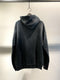 STAY HUMAN ON EARTH / ZIPPED HOODIE / BLACK