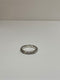 OLIVIER JEWELLERY / NARROW ROUND SPLIT RING WITH SINGLE DIAMOND