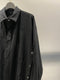 LA HAINE INSIDE US / BUTTONED OVER SHIRT / BALCK