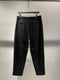 LA HAINE INSIDE US / TUCK TAPERED TROUSER / BLACK