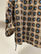 KGL / HALF SLEEVE SHIRTS / BLUE-BROWN