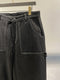 KGL / BAKER DENIM TROUSERS / BLACK