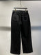 KGL / BAKER DENIM TROUSERS / BLACK