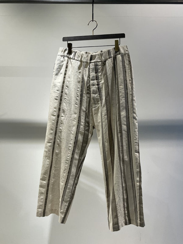 MARC POINT / EASY TROUSER  / JACQUARD STRIPE