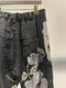 MARC POINT / LINEN EASY TROUSER  / BLACK FLOWER