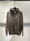 STAY HUMAN ON EARTH / ZIPPED HOODIE / STONE