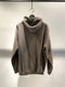 STAY HUMAN ON EARTH / ZIPPED HOODIE / STONE