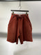 STAY HUMAN ON EARTH / SWEAT SHORTS / CHILI