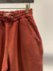 STAY HUMAN ON EARTH / SWEAT SHORTS / CHILI