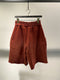 STAY HUMAN ON EARTH / SWEAT SHORTS / CHILI
