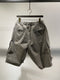 STAY HUMAN ON EARTH / CARGO SHORTS / STONE