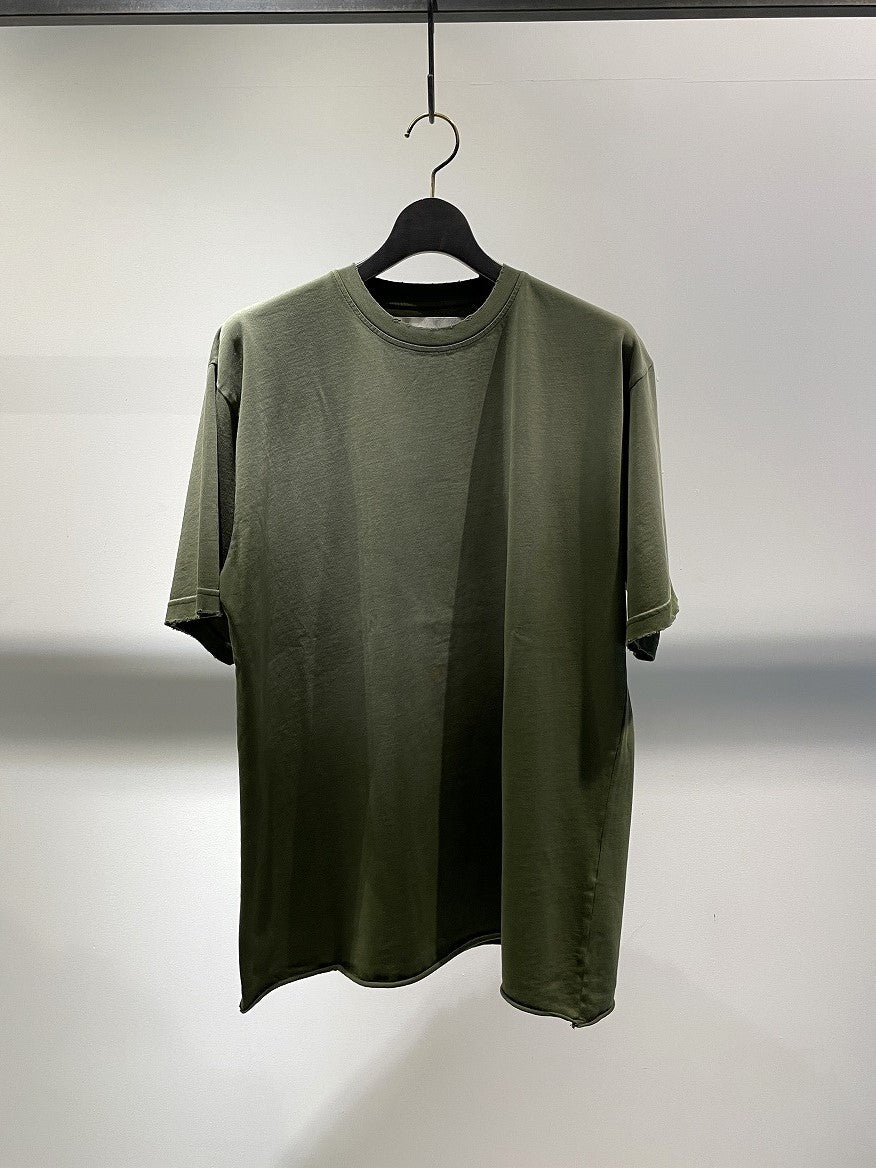 STAY HUMAN ON EARTH / SUN BURN T-SHIRTS / ARMY