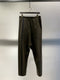 SYNGMAN CUCALA / 2 TUCK TAPERED TROUSERS / HAZEL　