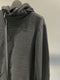 SYNGMAN CUCALA / ASYMMETRIC HOODED KNIT / BLACK