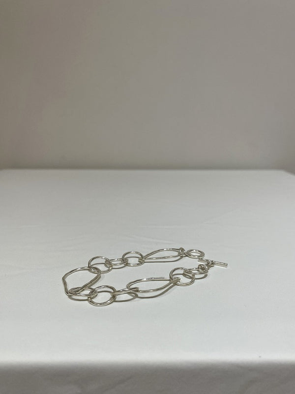 HILL TRIBE JEWELRY / CHAIN BRACELET / SILVER