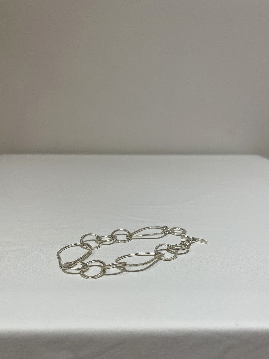 HILL TRIBE JEWELRY / CHAIN BRACELET / SILVER