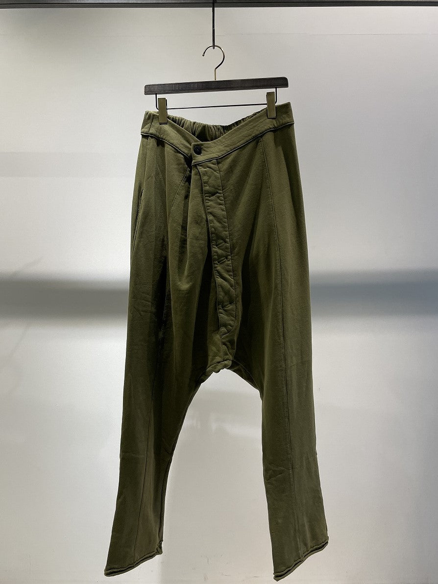 MARC POINT  / LOW CROTCH EASY PANTS / MILITARY