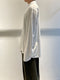 SYNGMAN CUCALA / ASYMMETRIC SHIRT / WHITE　