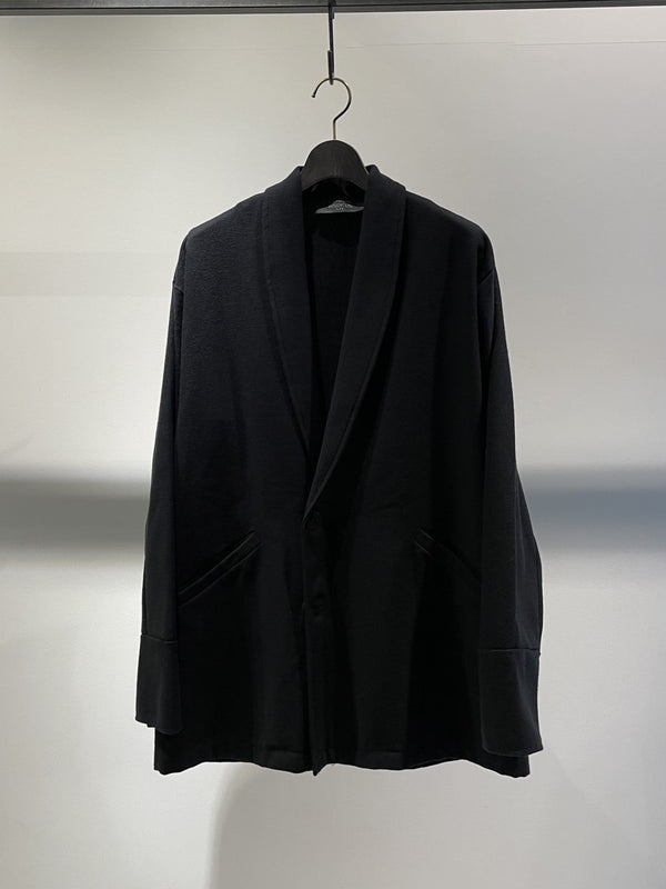 LA HAINE INSIDE US / SHAWL COLLAR JACKET / BLACK