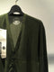 MARC POINT - MARCANDCRAM / COMBINATION CARDIGAN / MILITARY