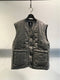 DAVID CATALAN / WOOL QUILTED VEST / GREY