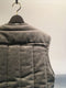 DAVID CATALAN / WOOL QUILTED VEST / GREY